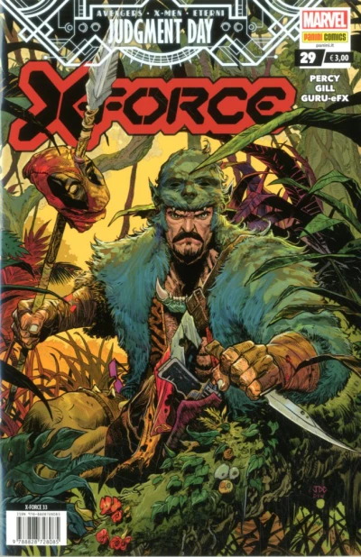 Cover of X-Force 29 - A.X.E. Judgment Day
