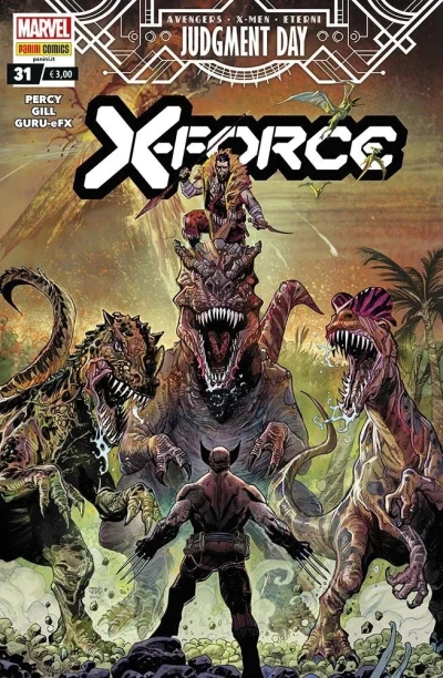 Cover of X-Force 31 - A.X.E. Judgment Day