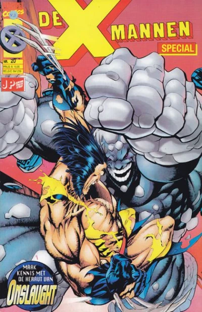 Cover of De dreiging van Onslaught