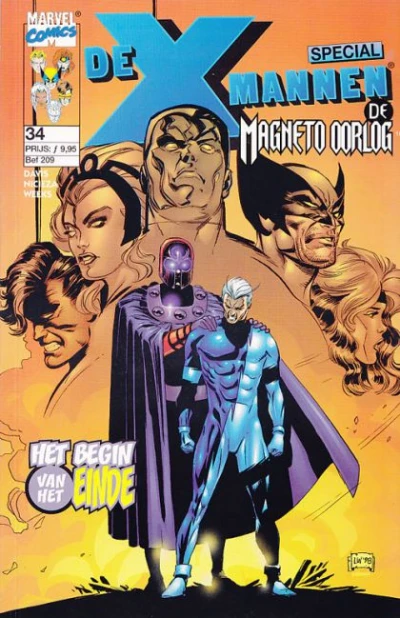 Cover of De Magneto-oorlog. Het begin van het einde.