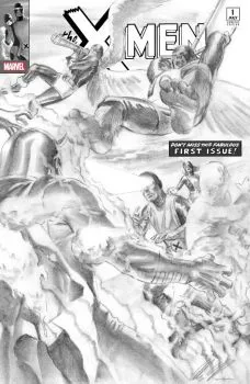Cover of Alex Ross Exclusive Sketch Variant