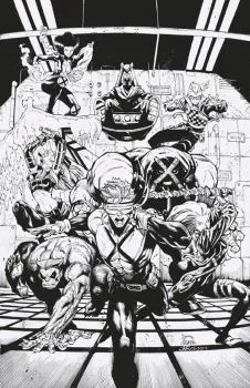 Cover of 3rd Printing Ryan Stegman Incentive B&W Virgin Variant (1:25)
