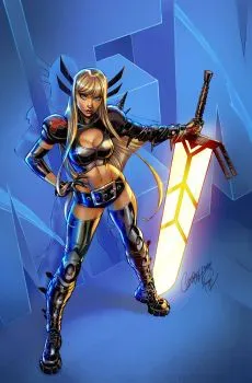 Cover of 2nd Printing J. Scott Campbell Incentive Virgin Variant (1:25)
