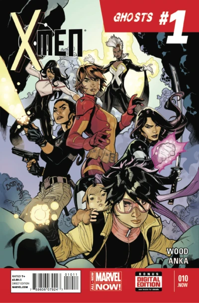 Cover of .NOW Ghosts Part 1; Muertas, Part Four of Six