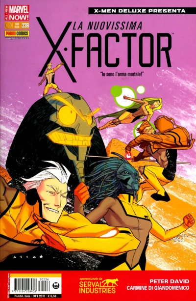 Cover of La nuovissima X-Factor 3 : Io sono l'arma mortale