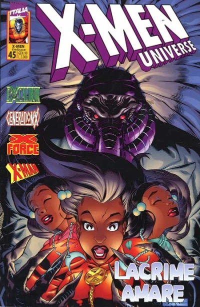 Cover of X-Men Universe: Lacrime Amare