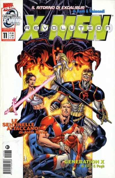 Cover of X-Men Revolution 11