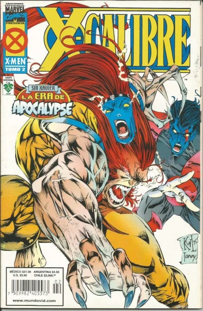 Cover of X-Calibre  Tomo 2