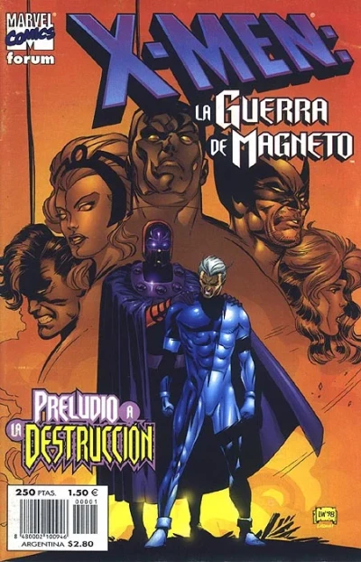 Cover of X-Men: La Guerra de Magneto
