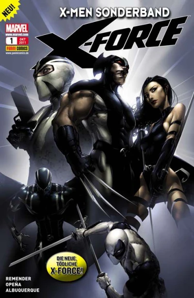 Cover of X-Men Sonderband: Die  Neue X-Force