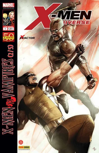 Cover of La Malédiction des Mutants (2/5)