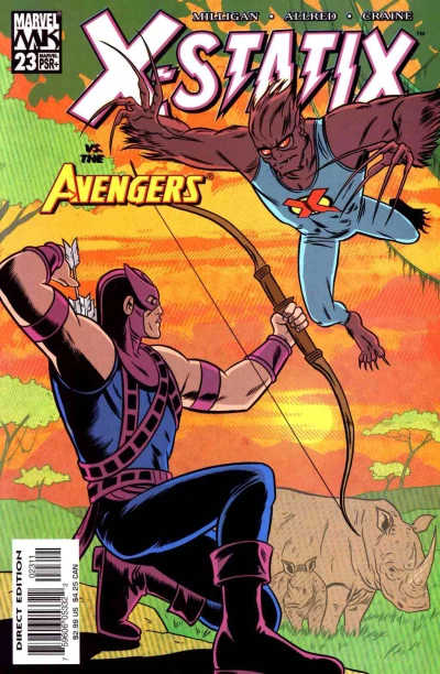 Cover of The Good And The Famous, Part 3: Vivisector Vs. Hawkeye