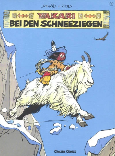 Cover of Yakari bei den Schneeziegen