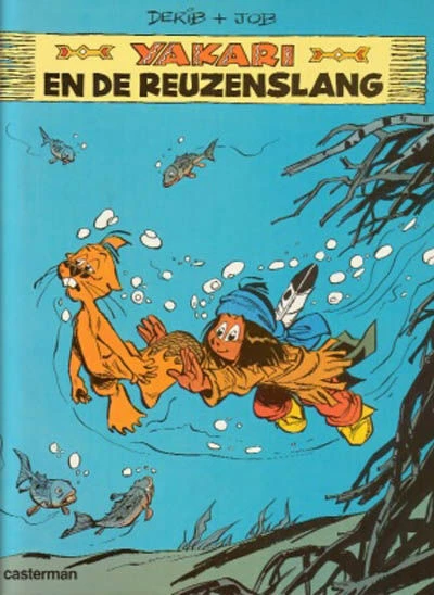 Cover of Yakari en de reuzenslang