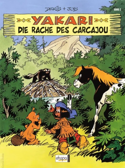 Cover of Die Rache des Carcajou