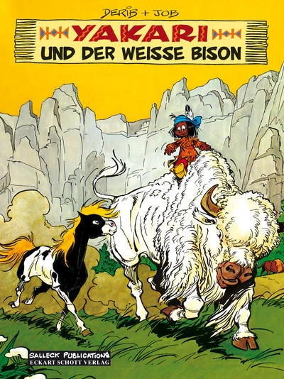 Cover of Yakari und der weise Bison