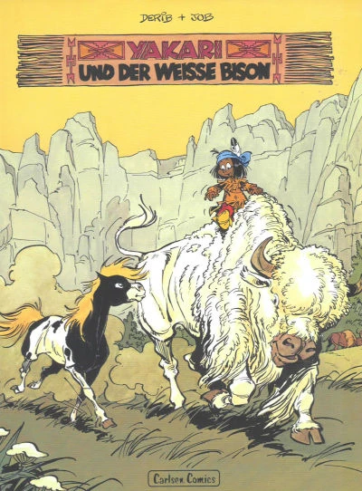 Cover of Yakari und der Weisse Bison