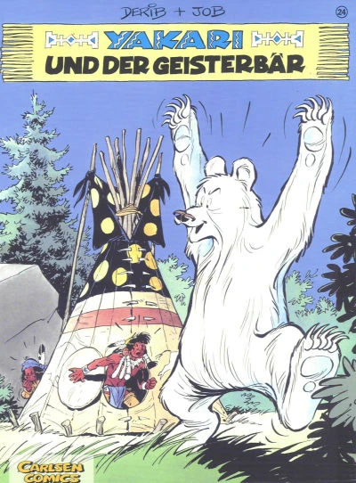 Cover of Yakari und der Geisterbär