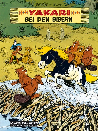 Cover of Yakari bei den Bibern