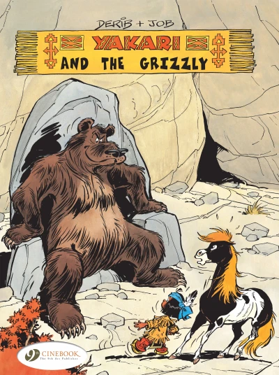 Cover of Yakari and the Grizzly