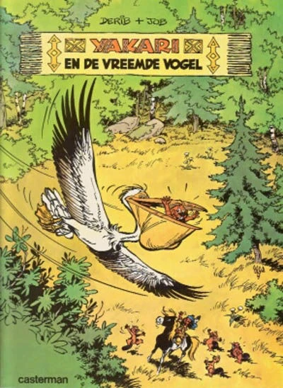 Cover of Yakari en de vreemde vogel