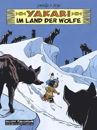 Cover of Yakari im Land der Wolfe