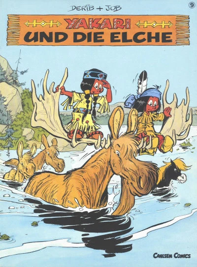 Cover of Yakari und die Elche