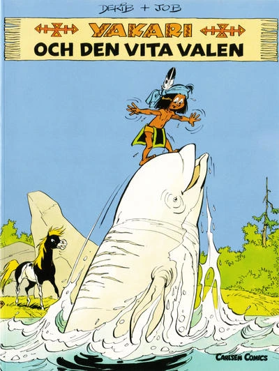 Cover of Yakari och den vita valen