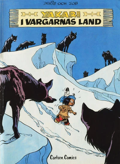 Cover of Yakari i vargarnas land