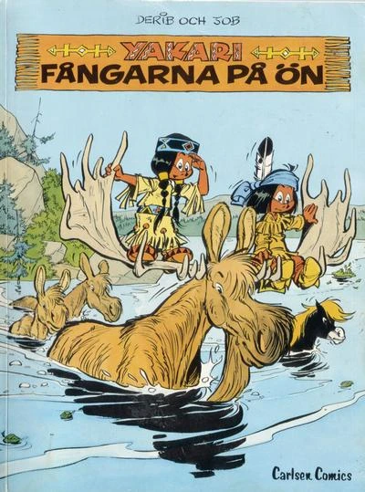 Cover of Fångarna på ön