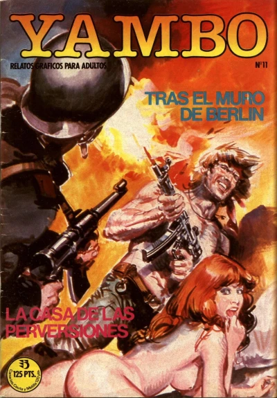 Cover of Tras el muro de Berlin; La casa de las perversiones