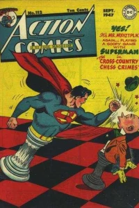Yes! It's Mr. Mxyztplk Again... Playing a Goofy Game With Superman in The Cross Country Chess Crimes