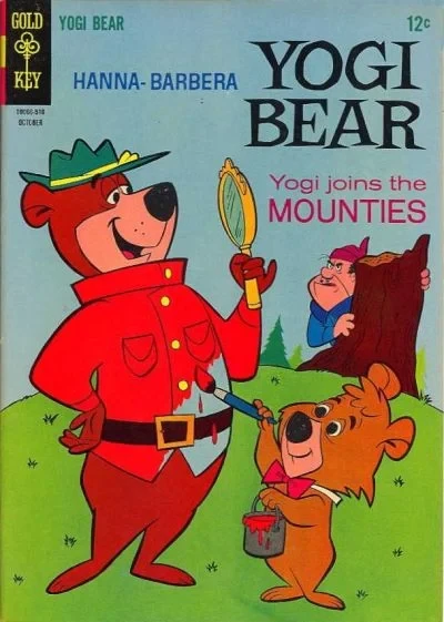 Cover of Yogi Joins the Mounties