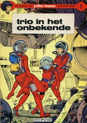Cover of Trio in het onbekende