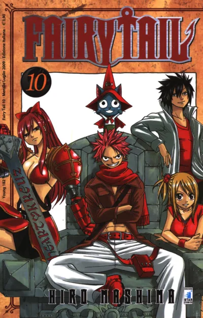 Cover of Fairy tail 10