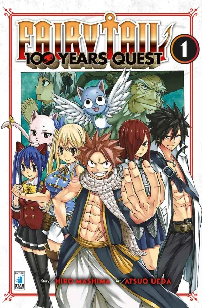 Cover of Fairy tail: 100 years quest 1