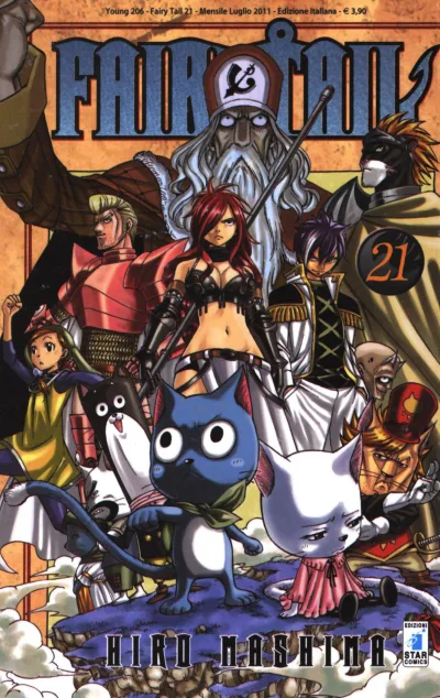 Cover of Fairy tail 21