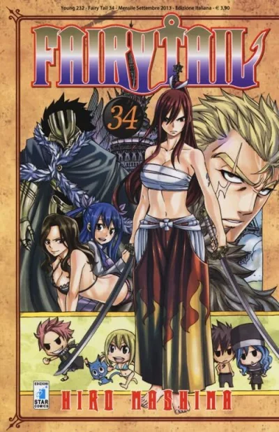 Cover of Fairy tail 34