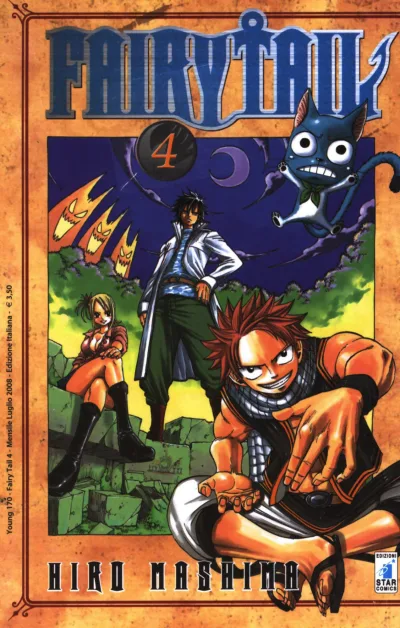 Cover of Fairy tail 4