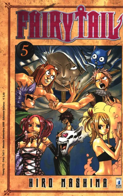 Cover of Fairy tail 5