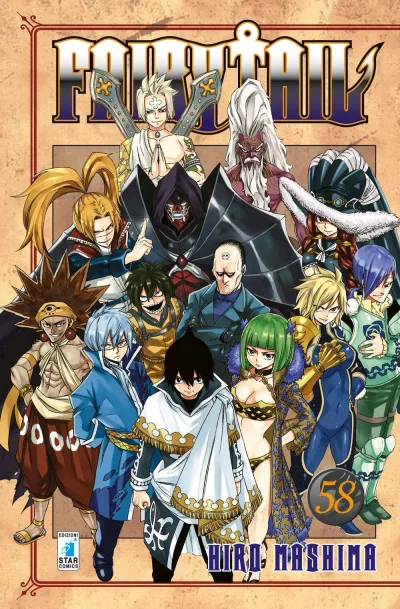 Cover of Fairy tail 58