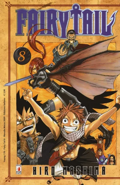 Cover of Fairy tail 8