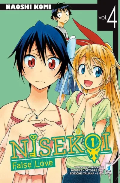 Cover of Nisekoi 4