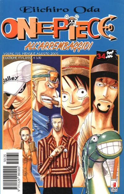 Cover of One piece 34