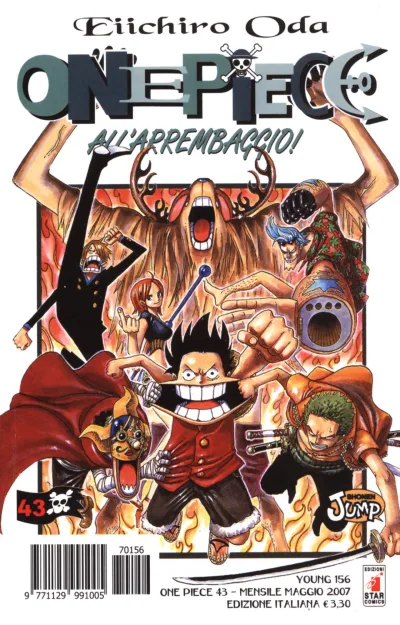 Cover of One piece 43