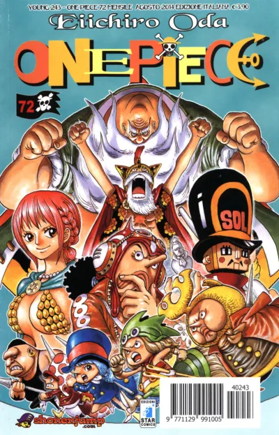 Cover of One piece 72