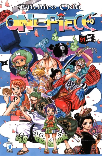 Cover of One piece 91