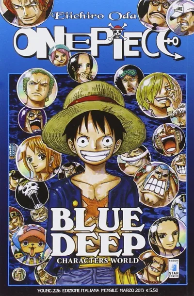 Cover of One piece: Blue deep