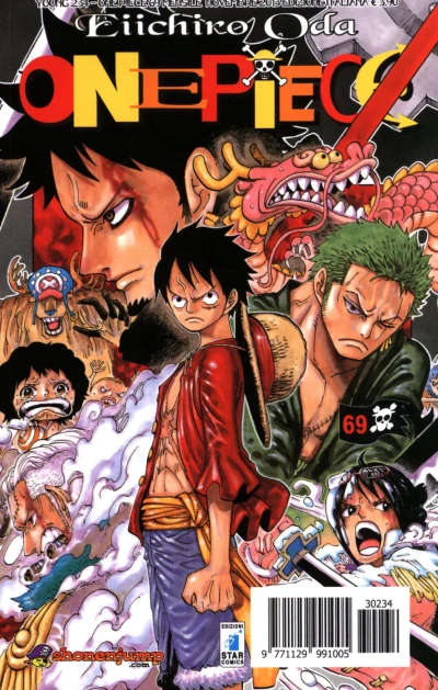 Cover of One piece 69