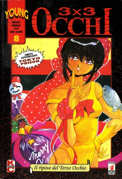 Cover of 3x3 occhi 8: Il riposo del terzo occhio